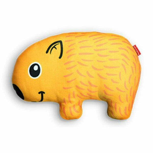 Petpath Wendy the Wombat Durables Toy, Yellow PE3729265